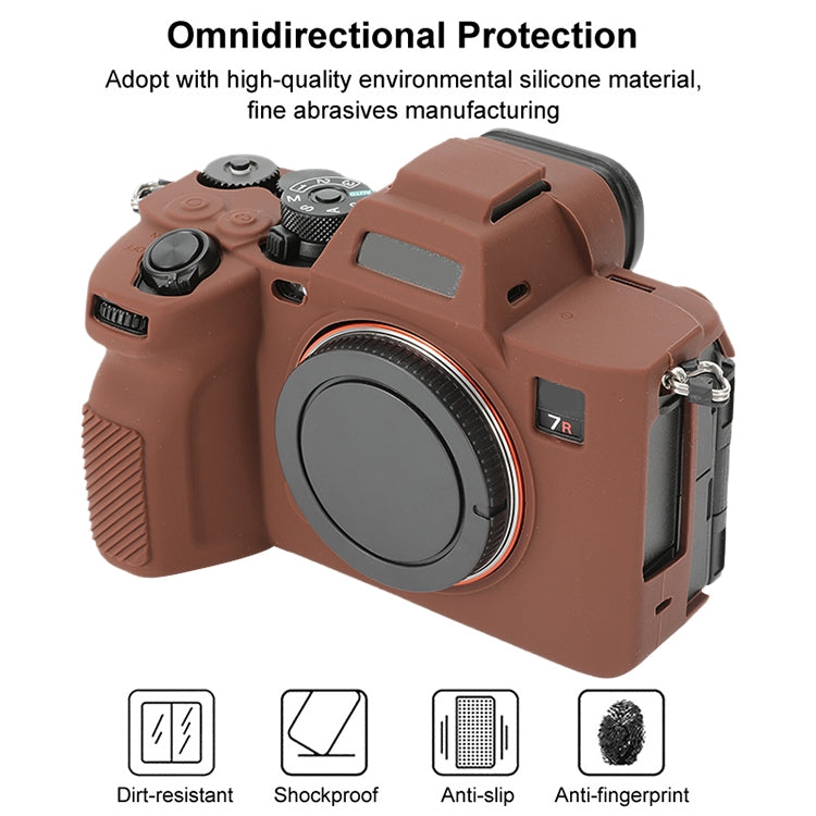 For Sony ILCE-7RM5 / Alpha 7R V Soft Silicone Protective Case, For Sony ILCE-7RM5