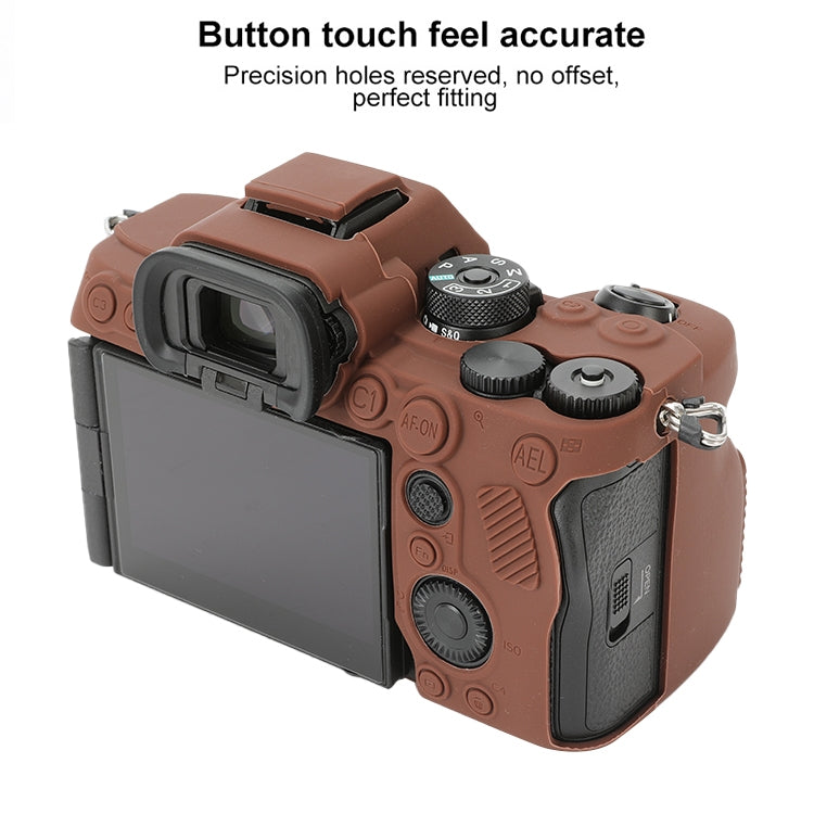 For Sony ILCE-7RM5 / Alpha 7R V Soft Silicone Protective Case, For Sony ILCE-7RM5