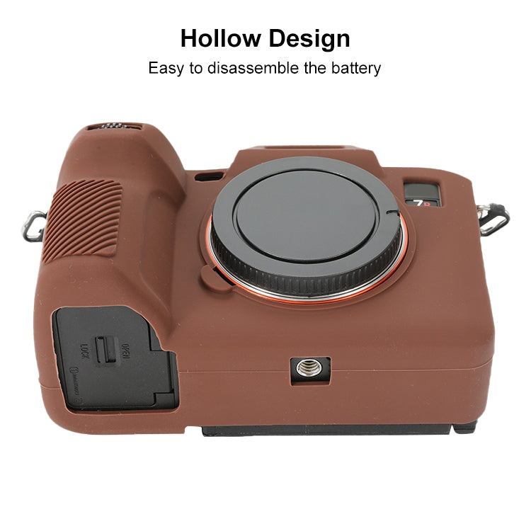 For Sony ILCE-7RM5 / Alpha 7R V Soft Silicone Protective Case, For Sony ILCE-7RM5