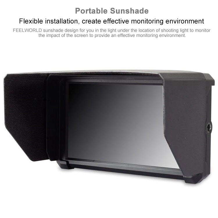 FEELWORLD F6 1920x1080 5.5 inch IPS Screen HDMI 4K Camera Field Monitor