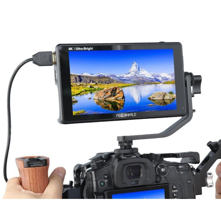 FEELWORLD LUT6 1920x1080 2600 nits 6 inch IPS Screen HDMI 4K Touch Control Camera Field Monitor