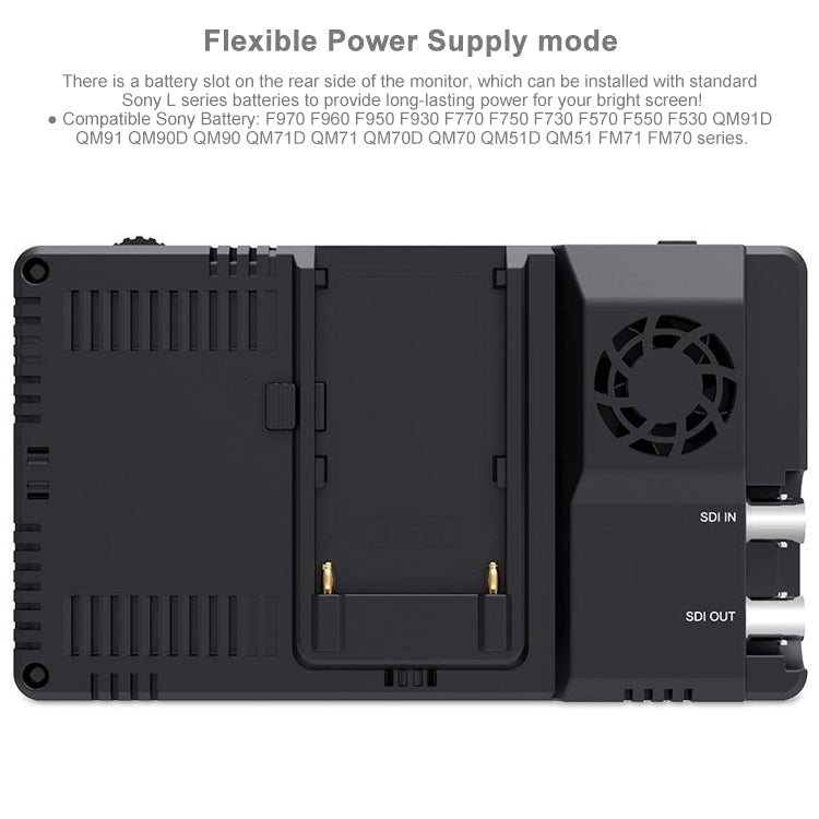 FEELWORLD LUT6S 1920x1080 2600 nits 6 inch IPS Screen HDMI 4K Touch Screen SDI HDI Camera Field Monitor