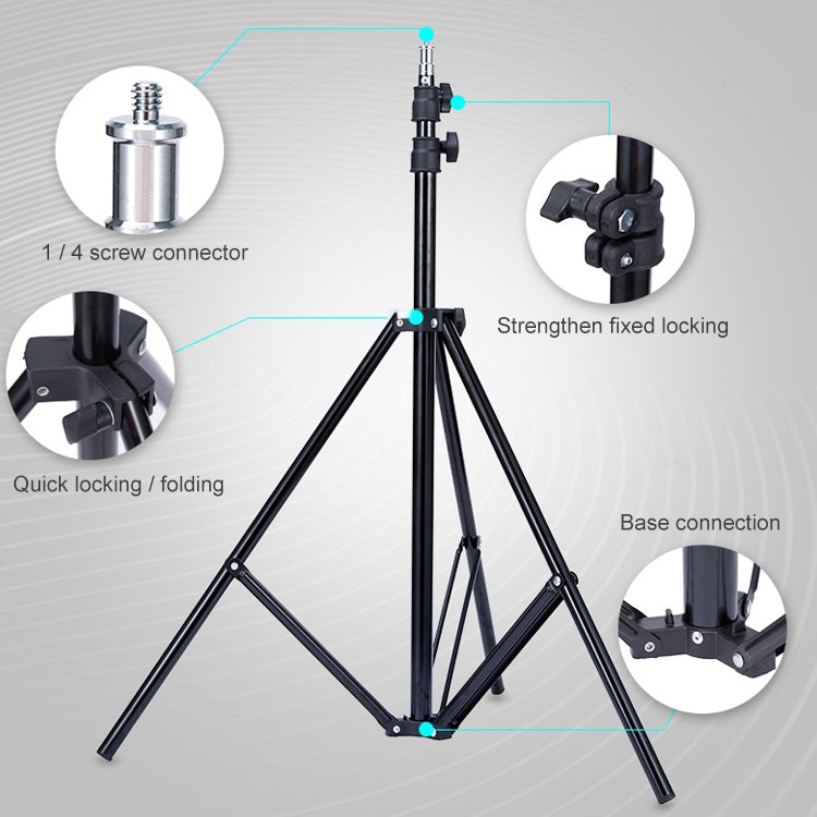 TRIOPO Oubao 1.9m Portable Studio Light Metal Tripod