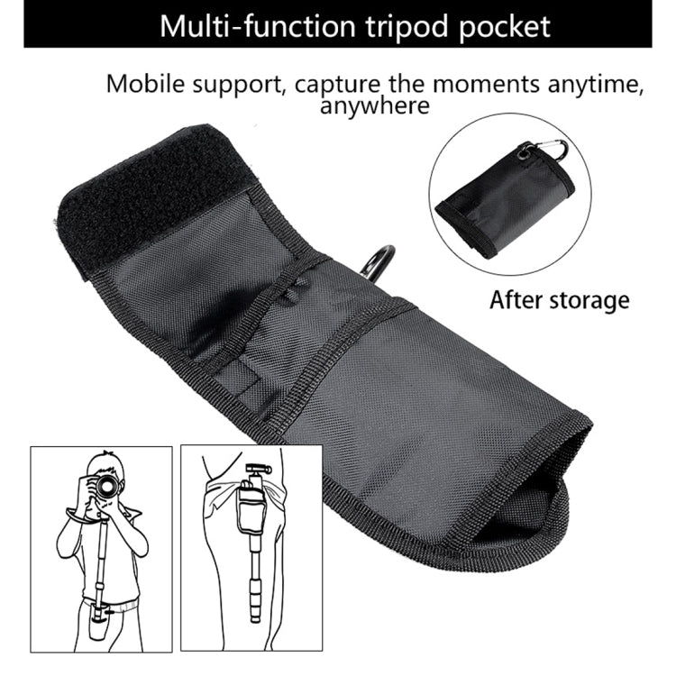 BEXIN MAS325 Portable Travel Outdoor DSLR Camera Aluminum Alloy Monopod Holder