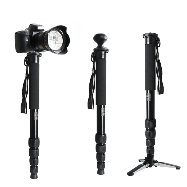 BEXIN MAS325 Portable Travel Outdoor DSLR Camera Aluminum Alloy Monopod Holder