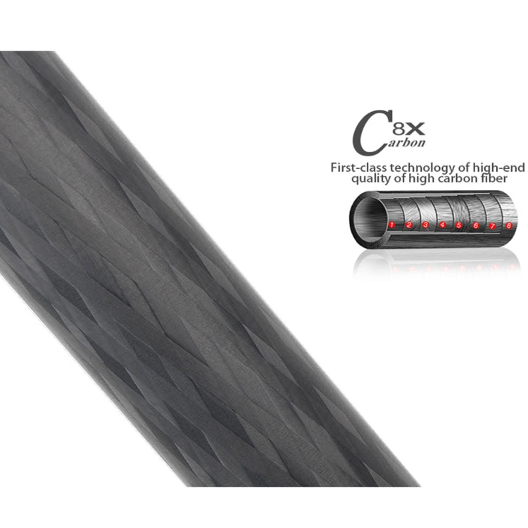 BEXIN P306C Portable Travel Outdoor DSLR Camera Carbon Fiber Monopod Holder