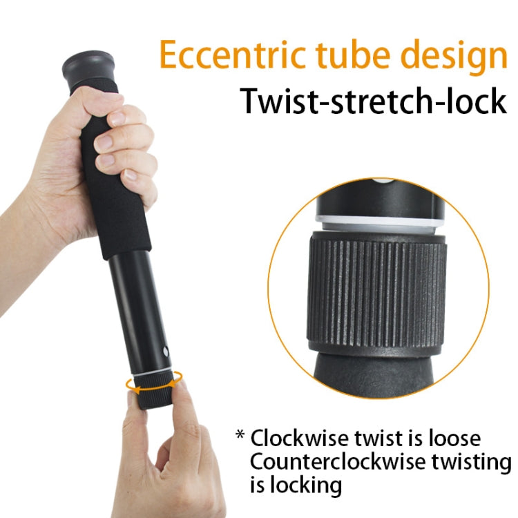 BEXIN P308C Portable Travel Outdoor DSLR Camera Aluminum Alloy Monopod Holder