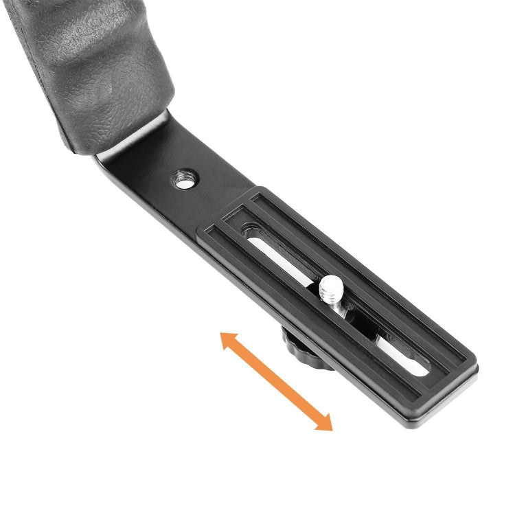 L-Shaped Aluminum Flash Bracket Camera Holder