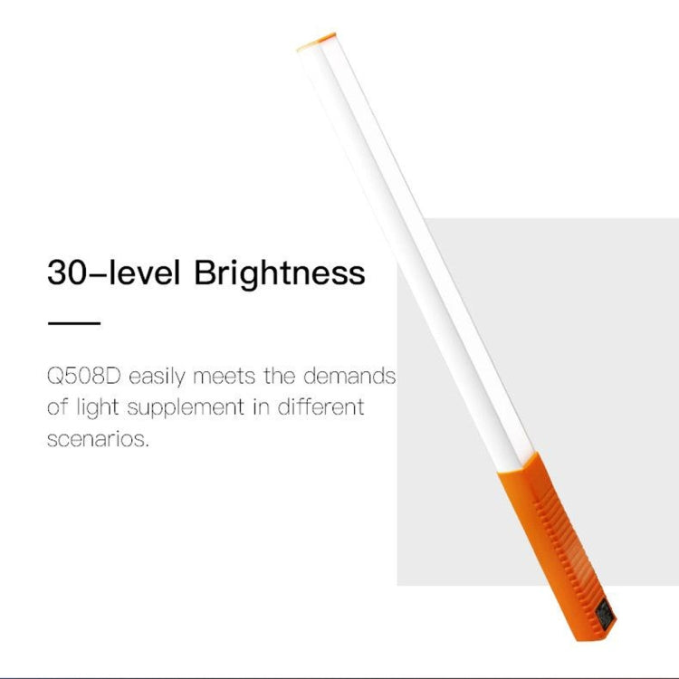 LUXCeO Q508D Dual Color Temperature Photo LED Stick Video Light Handheld LED Fill Light Flash Lighting Lamp