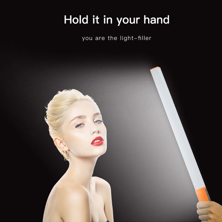 LUXCeO Q508D Dual Color Temperature Photo LED Stick Video Light Handheld LED Fill Light Flash Lighting Lamp