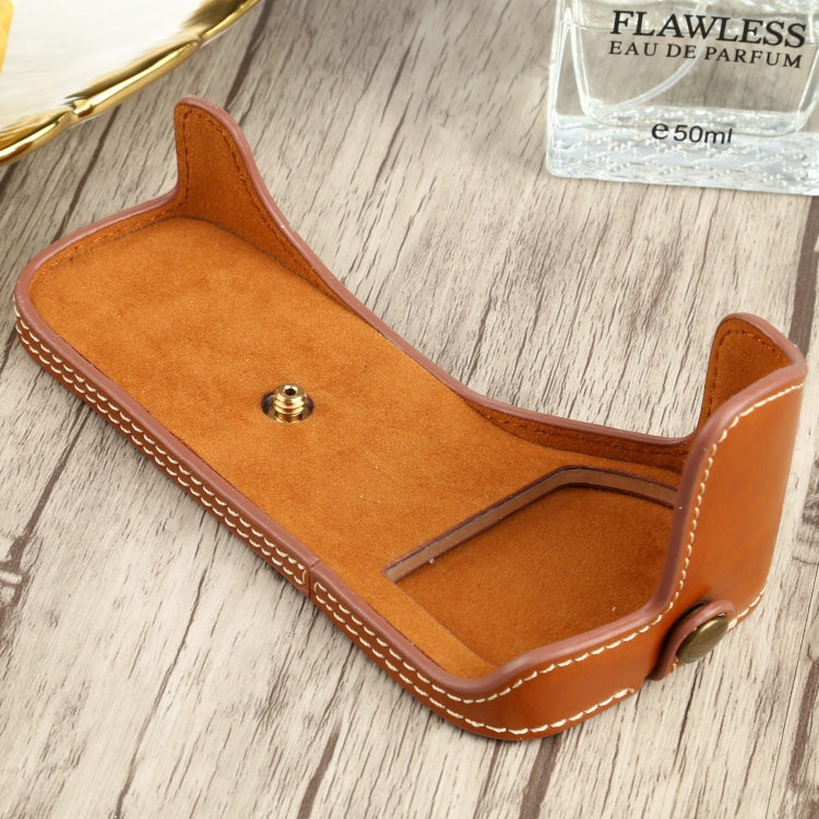 1/4 inch Thread PU Leather Camera Half Case Base for Canon EOS 77D / 800D, For Canon EOS 77D, For Canon  EOS 77D