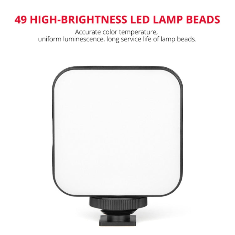 YELANGU CL9-A Camera Expansion Board Base L Plate Kit with LED Light + Tripod + Ball-head for Canon G7X2/ G7X3