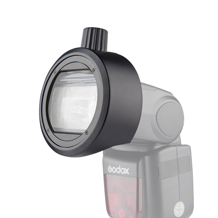 Godox S-R1 Flash Speedlite Round Shape Adapter for Godox TT685 / V860II / V350 / TT600