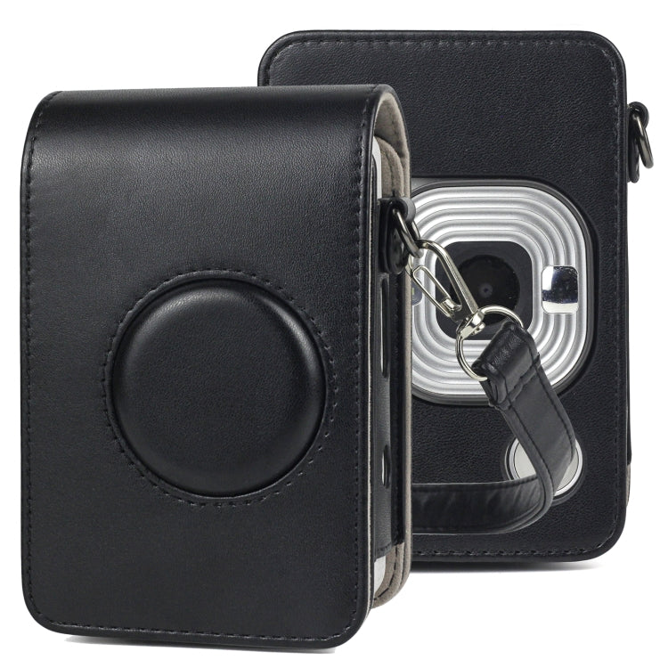 Full Body Camera Retro PU Leather Case Bag with Strap for FUJIFILM instax mini Liplay