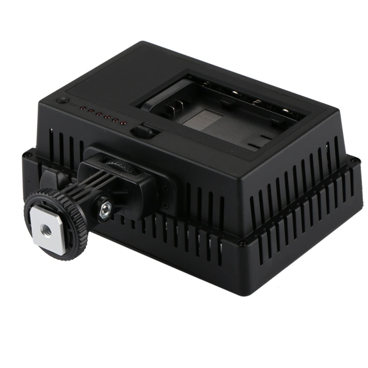 HD-160 White Light LED Video Light on-Camera Photography Lighting Fill Light for Canon, Nikon, DSLR Camera with 3 Filter Plates