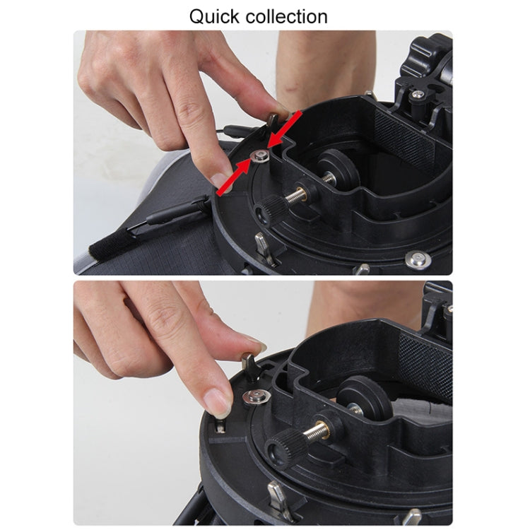 TRIOPO KS2-55 55cm Fast Loading Speedlite Flash Octagon Parabolic Softbox Diffuser