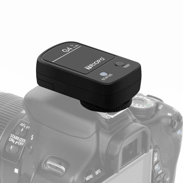 TRIOPO G4 2.4G Wireless Flash Speedlite Trigger with Hot Shoe