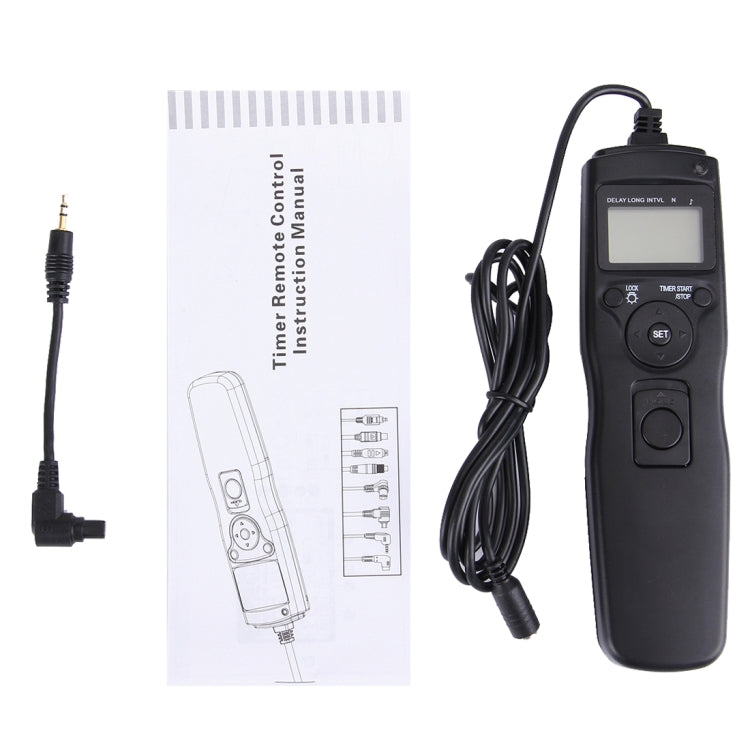 RST-7002 LCD Screen Time Lapse Intervalometer Shutter Release Digital Timer Remote Controller with C8 Cable for CANON 1D/1DS/50D/40D/30D/20D/10D/5D/7D Camera
