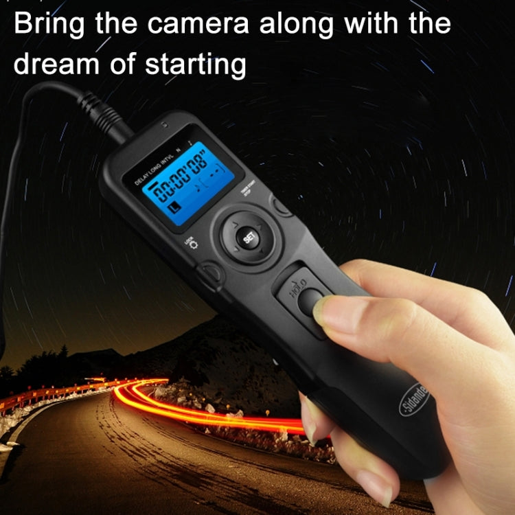 RST-7004 LCD Screen Time Lapse Intervalometer Shutter Release Digital Timer Remote Controller with N8 Cable for NIKON D3X/D3/D700/D300/D2X/D2H/D200/D1H/D1X/D800 Camera