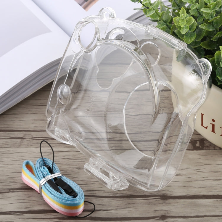 Protective Crystal Shell Case with Strap for FUJIFILM instax mini 7S