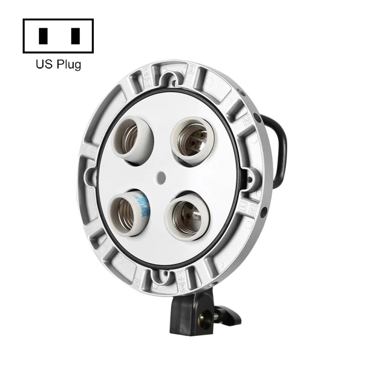 Godox TL-4 4 in 1 E27 Socket Tricolor Bulb Light Lamp Head Mount