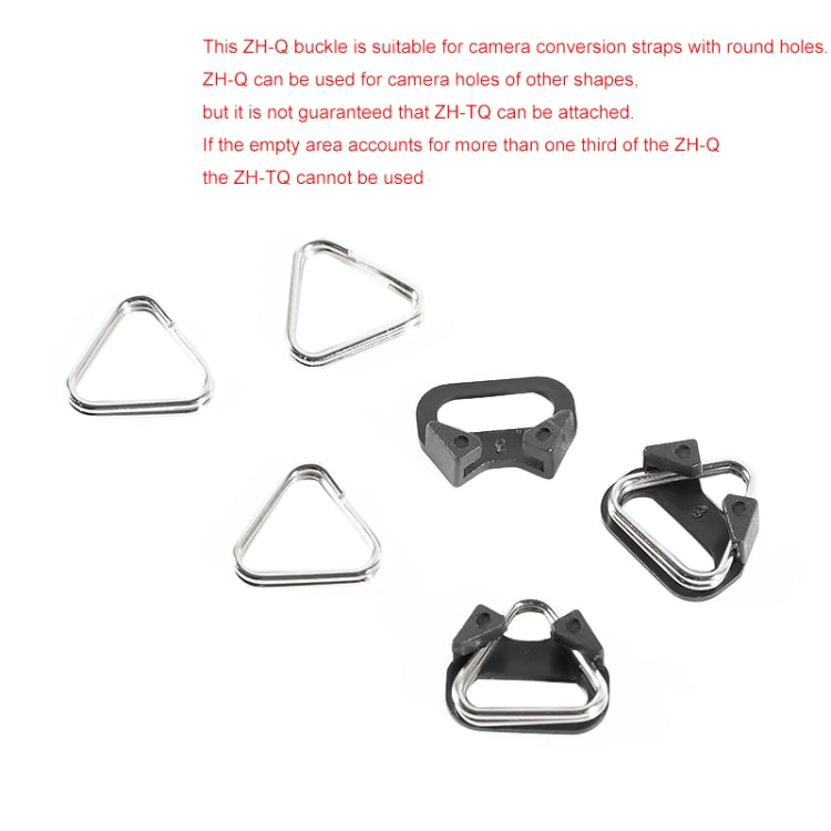 10 PCS BEXIN ZH-Q Camera Shoulder Strap Split Triangle Ring Hook