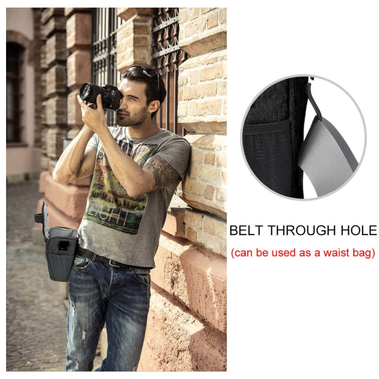 CADEN D11 Waterproof Crossbody Shoulder SLR Camera Bag, Size: 20.5 x 16 x 27cm