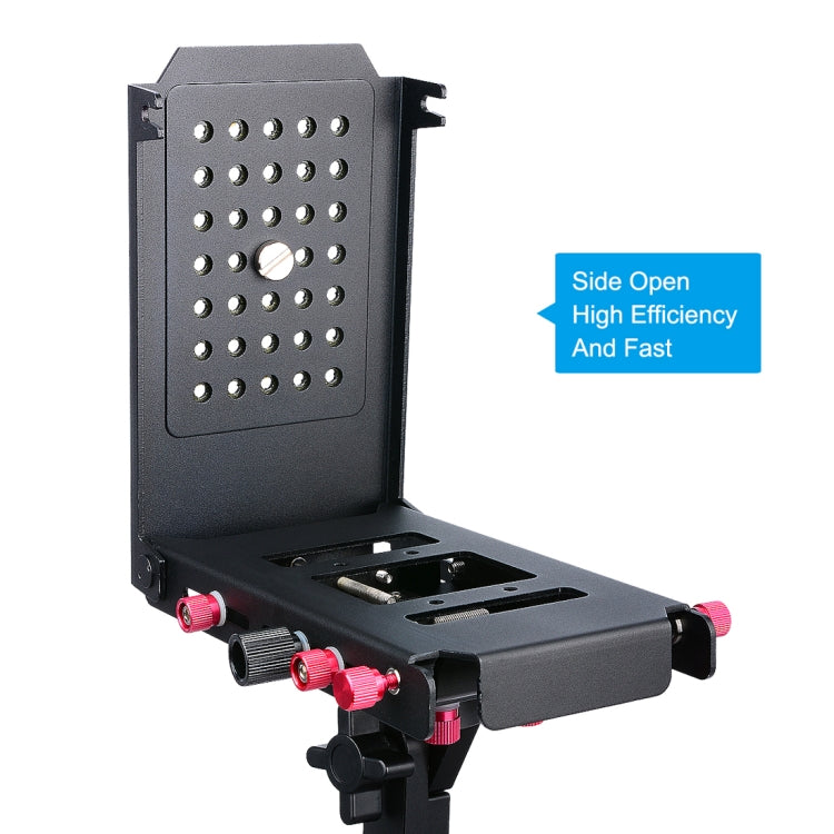 YELANGU S300 4 in 1 Multifunctional Rig + Dual Handheld Shoulder Rig + Monopod + Stabilizer for Cameras / SLR Cameras, Height Range: 63cm-170cm