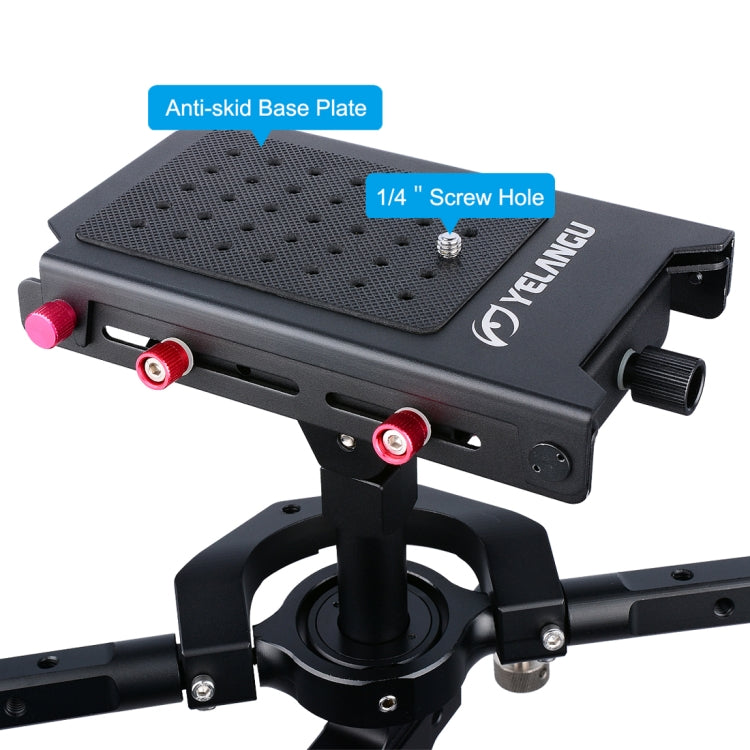 YELANGU S300 4 in 1 Multifunctional Rig + Dual Handheld Shoulder Rig + Monopod + Stabilizer for Cameras / SLR Cameras, Height Range: 63cm-170cm