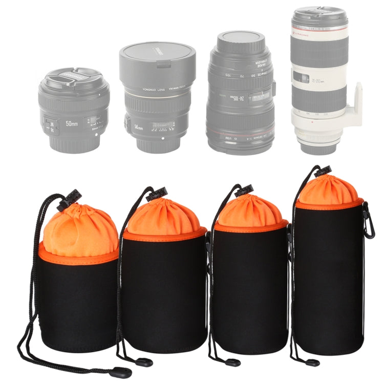 4 in 1 SLR Camera Lens Bag Micro Single Lens Bag Lens Inner Bile Bag Waterproof Protective Case Plus Velvet Thickening