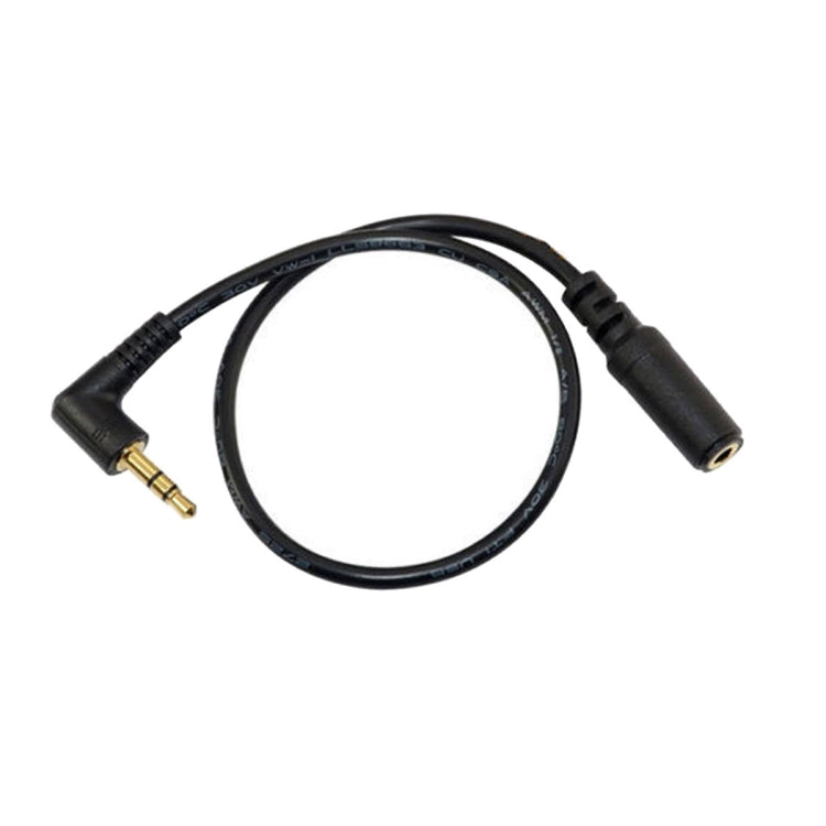 5 PCS 13cm Elbow 3.5mm Audio Male to Female PC Camera Microphone Adapter Cable