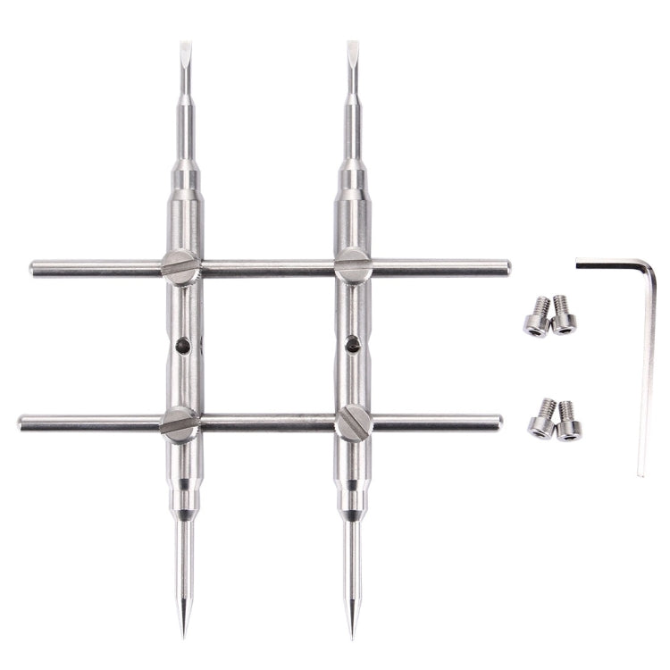 3K-01 Professional DSLR Camera Lens Stainless Steel Spanner Wrench Open Repair Tool