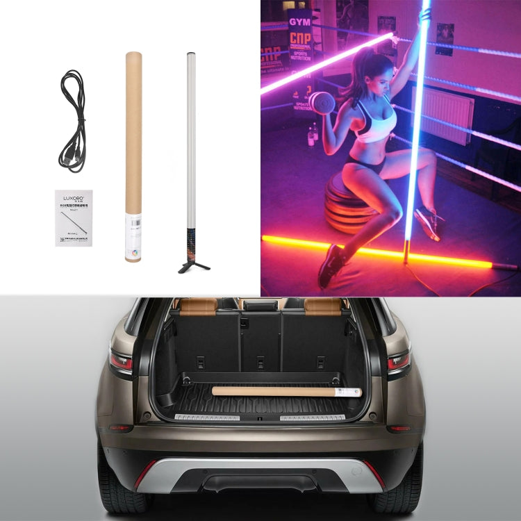LUXCeO Mood1 85cm RGB Colorful Atmosphere Rhythm LED Stick Handheld Video Photo Fill Light with Tripod