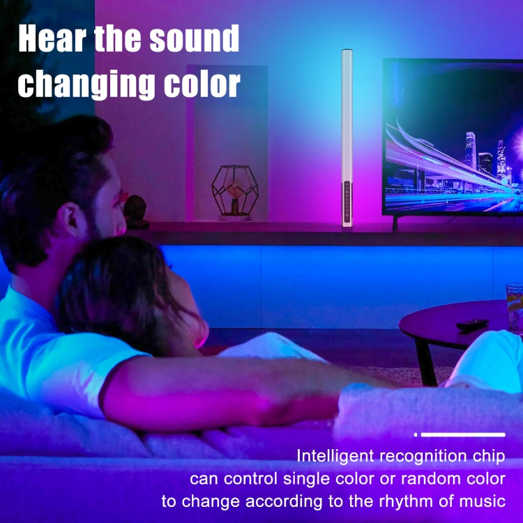 LUXCeO Mood1 85cm RGB Colorful Atmosphere Rhythm LED Stick Handheld Video Photo Fill Light with Tripod