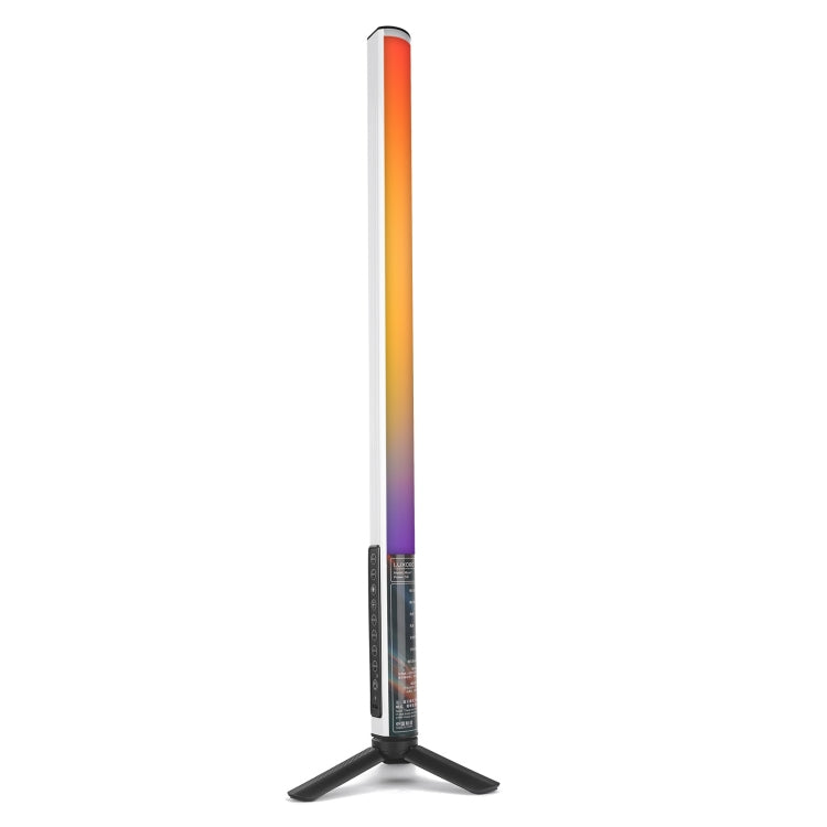 LUXCeO Mood1 50cm RGB Colorful Atmosphere Rhythm LED Stick Handheld Video Photo Fill Light with Tripod