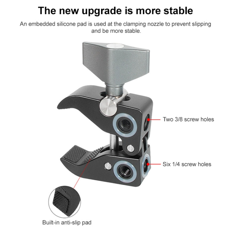 BEXIN WN-40 C-Type Universal Desk Magic Mount Claws Clip