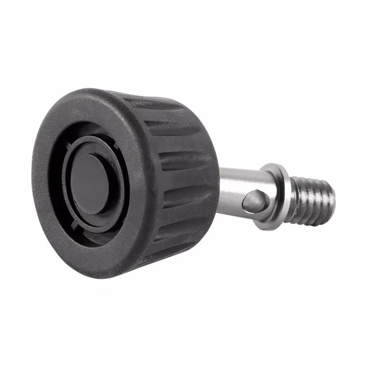 BEXIN GSF37-S Tripod 3/8 inch Stainless Steel Foot Spikes Plastic Foot Pad