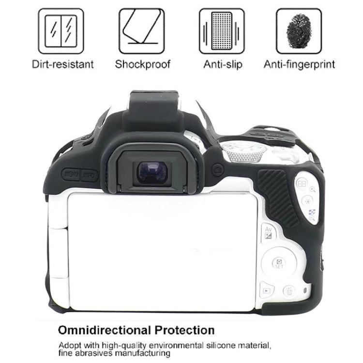 For Canon EOS 250D Soft Silicone Protective Case