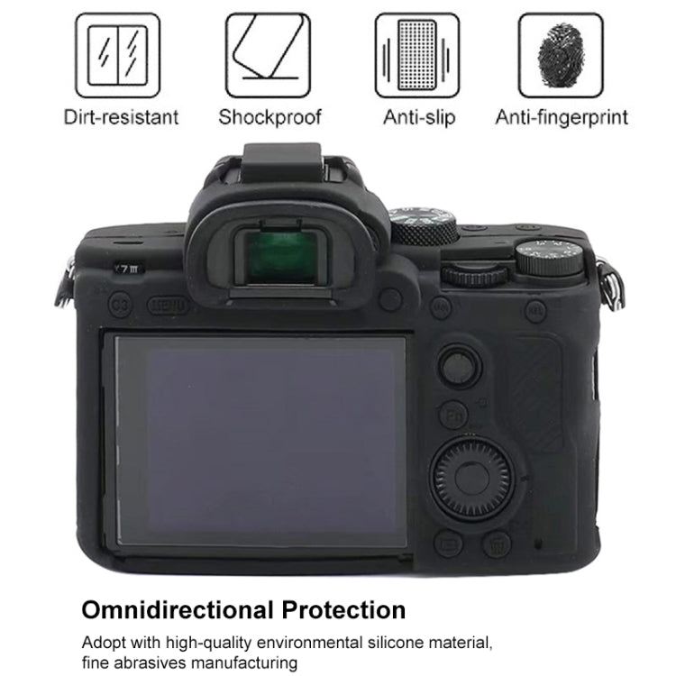 For Sony  A7S III / A7S3 Soft Silicone Protective Case