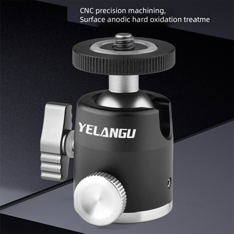 YELANGU LW-A01 Panoramic Metal Tripod Ball Head Adapter