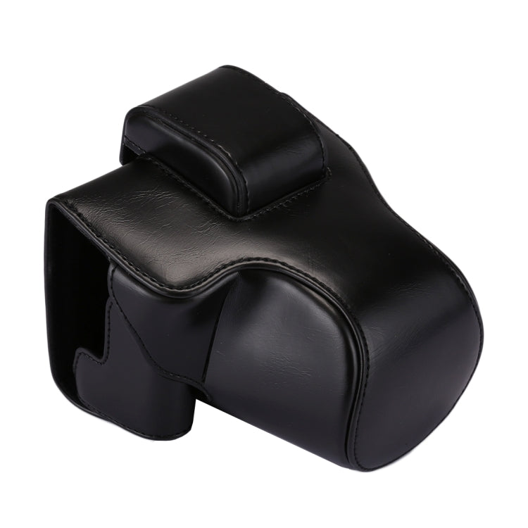 Full Body Camera PU Leather Case Bag with Strap for Canon EOS M5