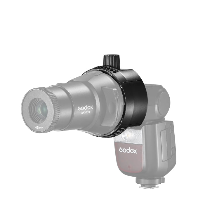 Godox AK-R25 Square Flash Head Adapter Holder for AK-R21 Projection Attachment