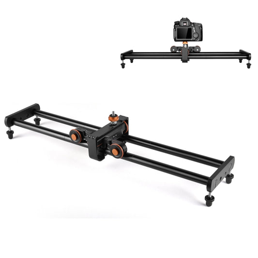 YELANGU YLG0119A 60cm Splicing Slide Rail Track + Trolley Rail Buckle for SLR Cameras / Video Cameras