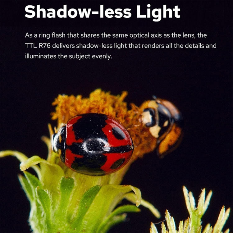 Godox MF-R76C TTL Macro Ring Flash for Canon