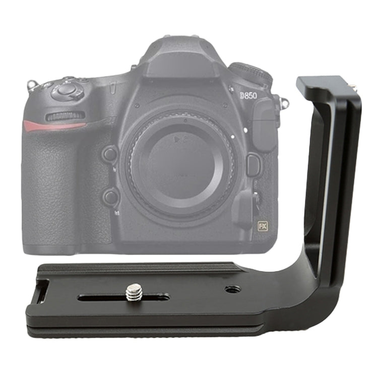 FITTEST FLN-D850 Vertical Shoot Quick Release L Plate Bracket Base Holder for Nikon D850