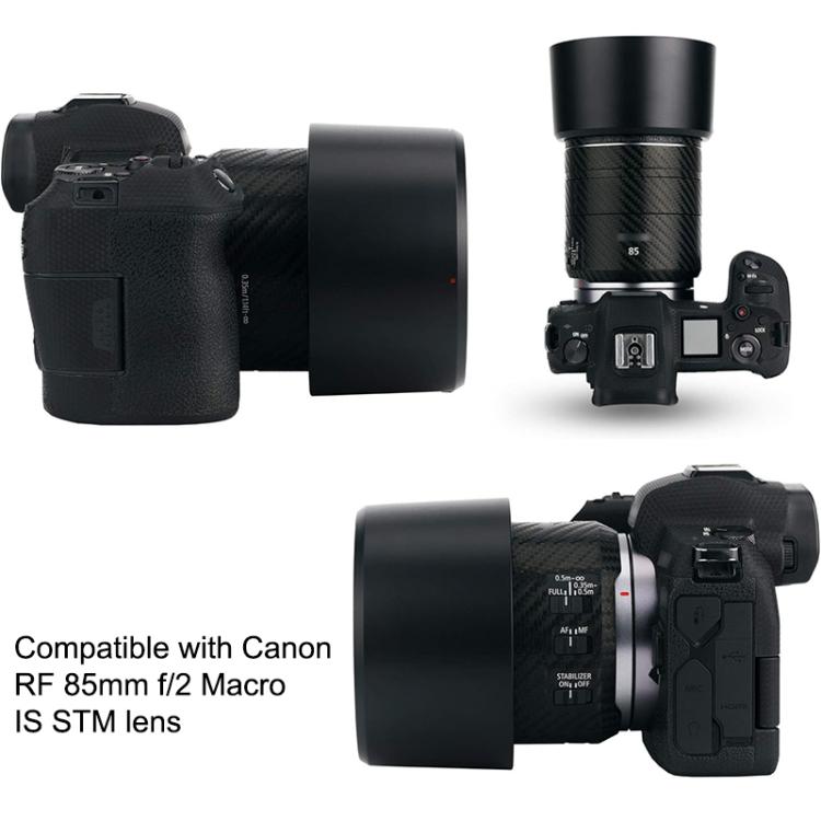 ET-77 Lens Hood Shade for Canon RF 85mm f/2 Macro IS STM Lens