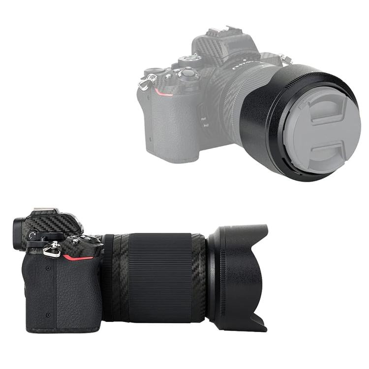 HB-90A Lens Hood Shade for Nikon Z DX 50-250mm f4.5-6.3 VR lens.