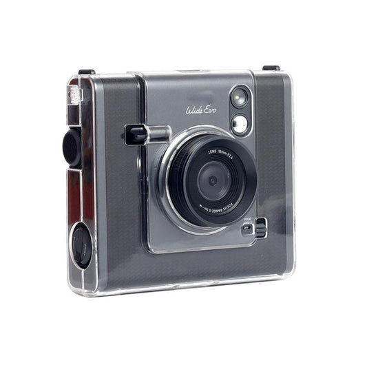 For FUJIFILM Instax WIDE EVO Protective Crystal Shell Case with Strap