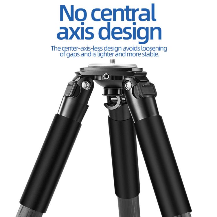BEXIN ST402C Portable Collapsible Carbon Fiber Camera Tripod