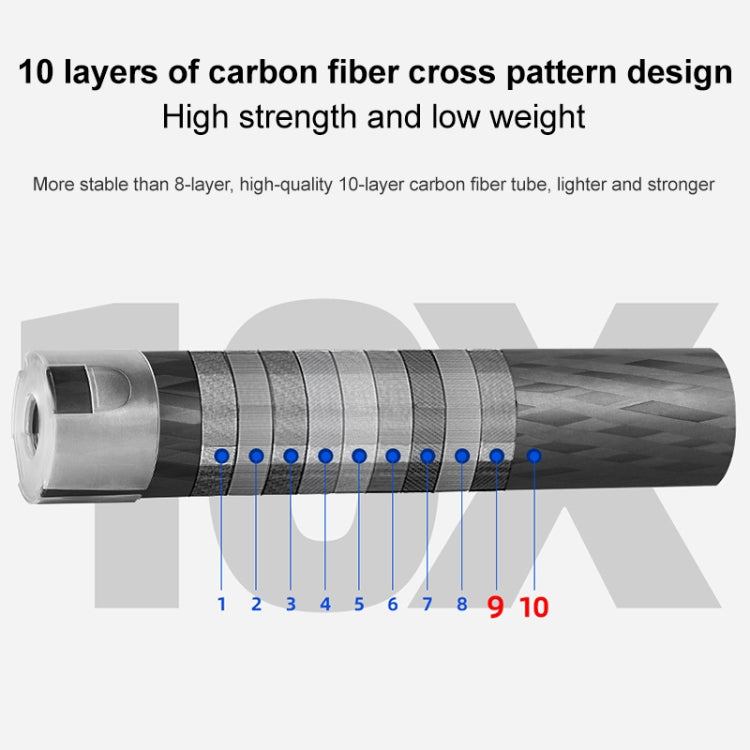 BEXIN P336C Camera Carbon Fiber Monopod Travel Live Selfie Bracket Holder
